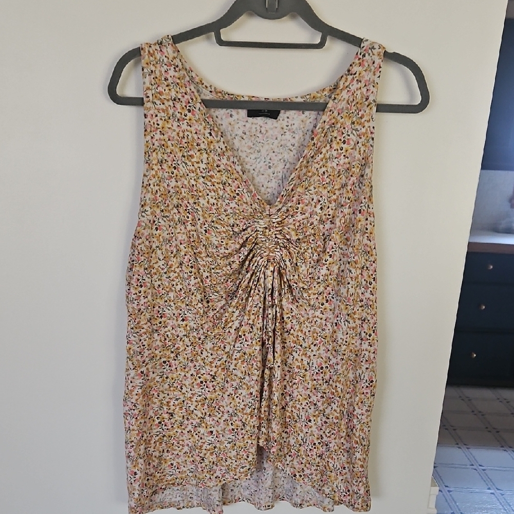 Lane Bryant Multicolor Sleeveless Blouse